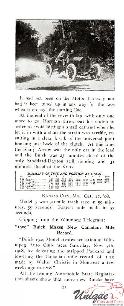 1908 Buick Victories Brochure Page 22